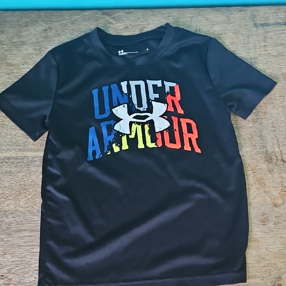 Under Armour Kids Black Graphic T-Shirt